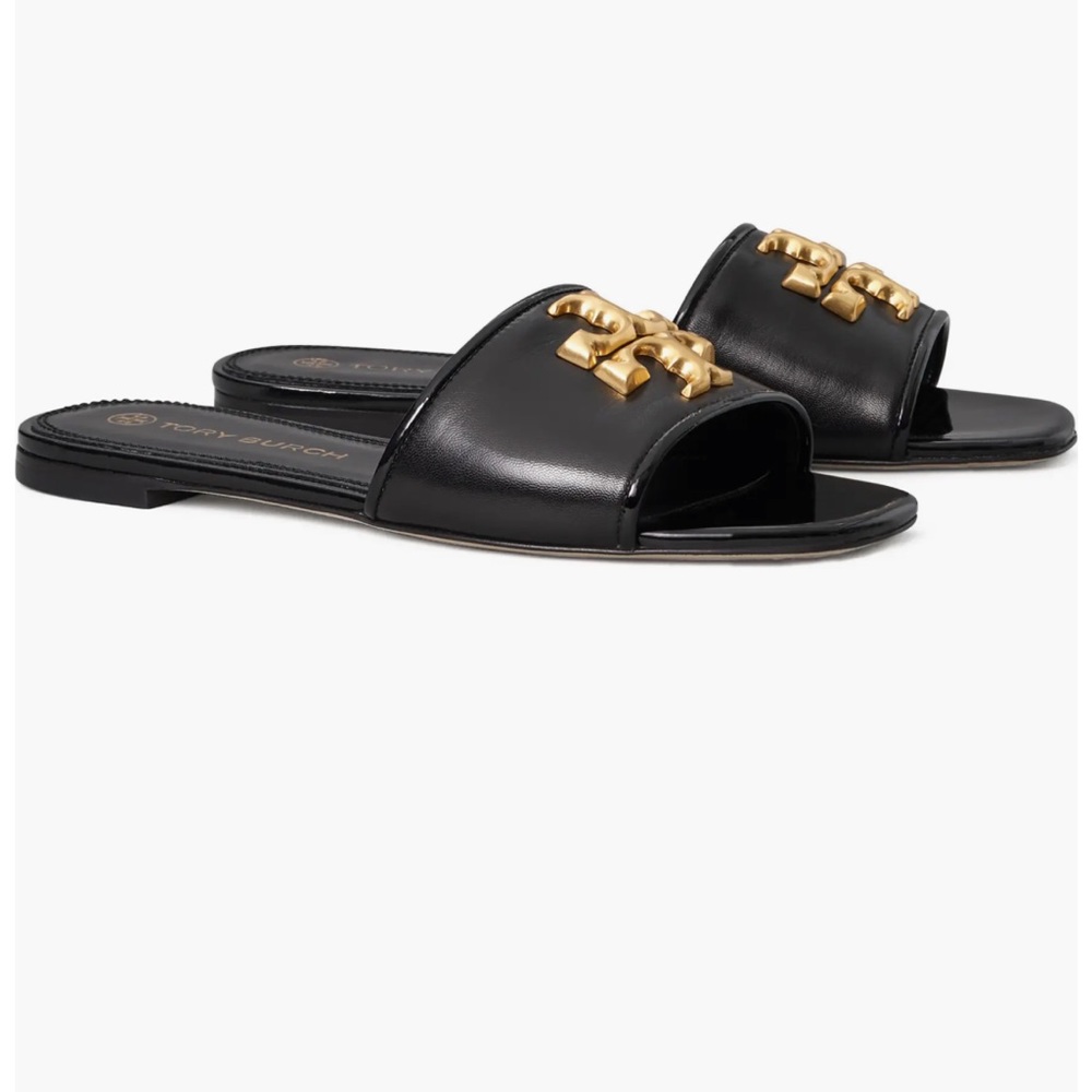 Tory Birch Eleanor slides size 9, EUC